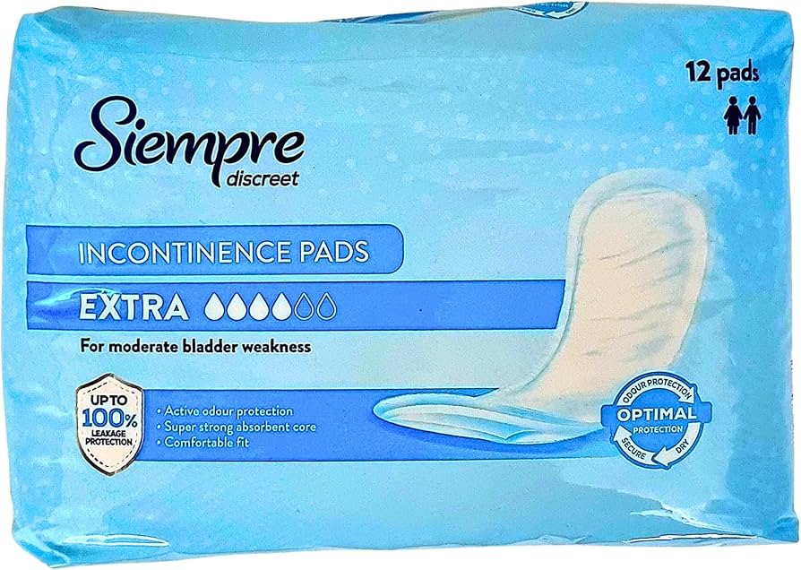 Incontinence Pads- Siempre