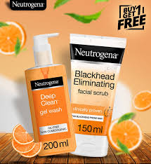 Neutrogena blackhead eliminating facial scrub 150ml
