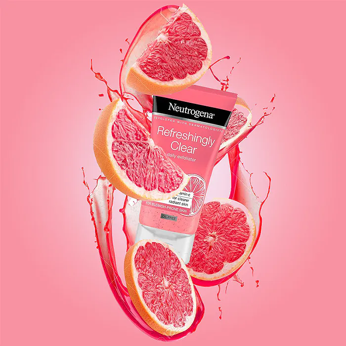 Neutrogena Refreshingly Clear Pink grapefruit Exfoliating Scrub