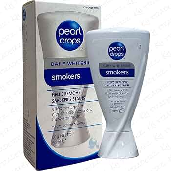 Pearldrops Smokers Stain Removing Whitening Gel 50ML