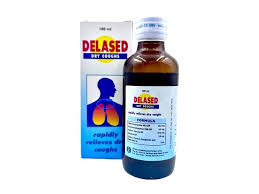 Delased Dry Cough Syrup. 100ml