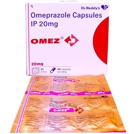 OMEPRAZOLE 20MG CAPS